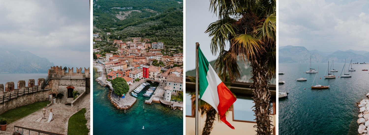 Ślub plenerowy Kingi i Grzegorza nad Jeziorem Garda Włochy 3