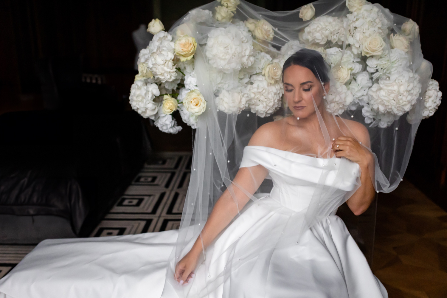 Pałac Goetz elegancki ślub Inez Peter 11