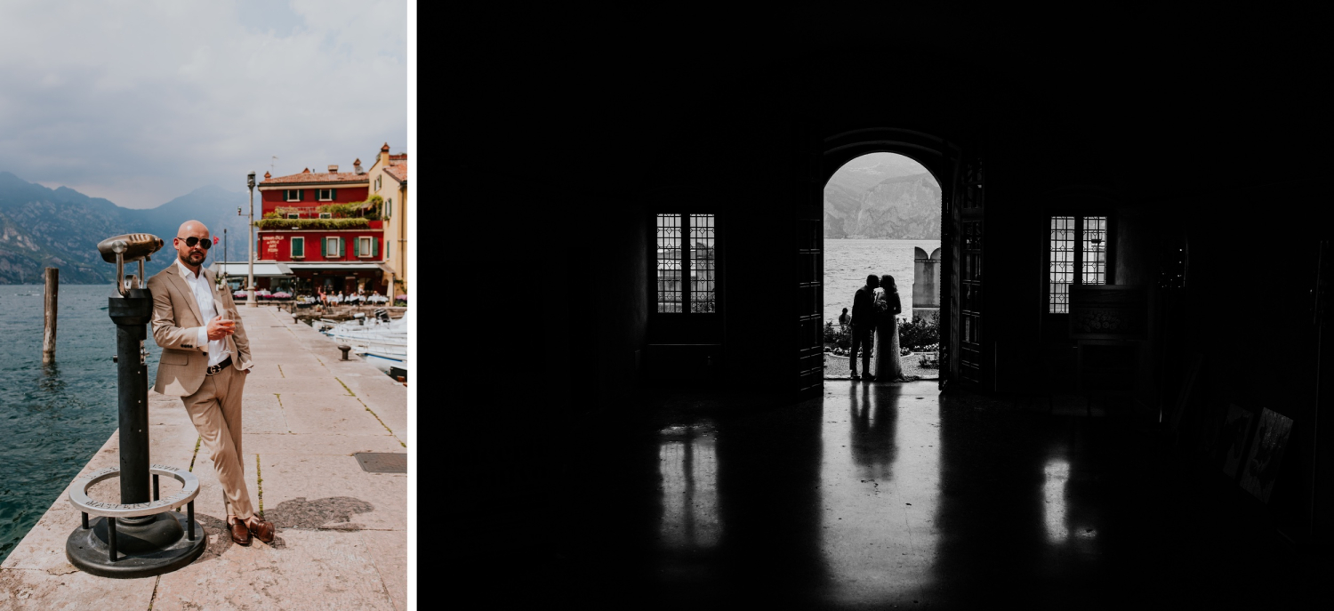 Ślub plenerowy Kingi i Grzegorza nad Jeziorem Garda Włochy 11