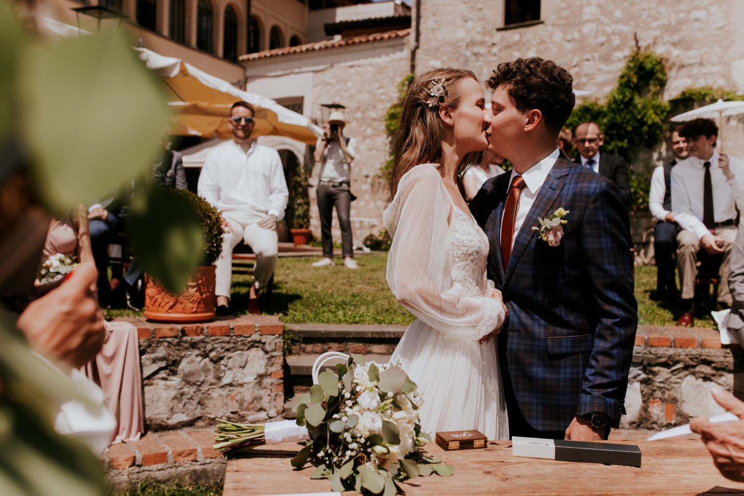 Ślub plenerowy Agnieszki i Kuby nad Lago di Iseo Włochy 12