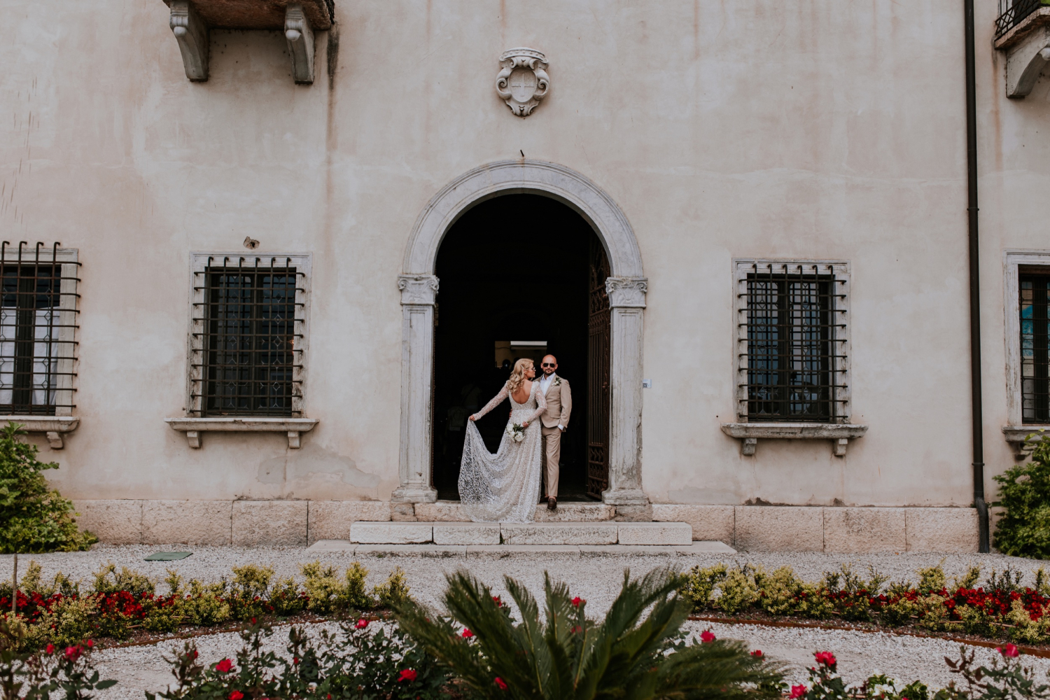 Ślub plenerowy Kingi i Grzegorza nad Jeziorem Garda Włochy 12