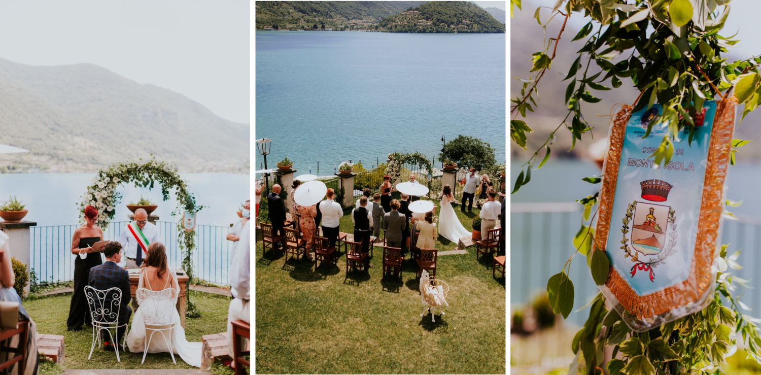 Ślub plenerowy Agnieszki i Kuby nad Lago di Iseo Włochy 13