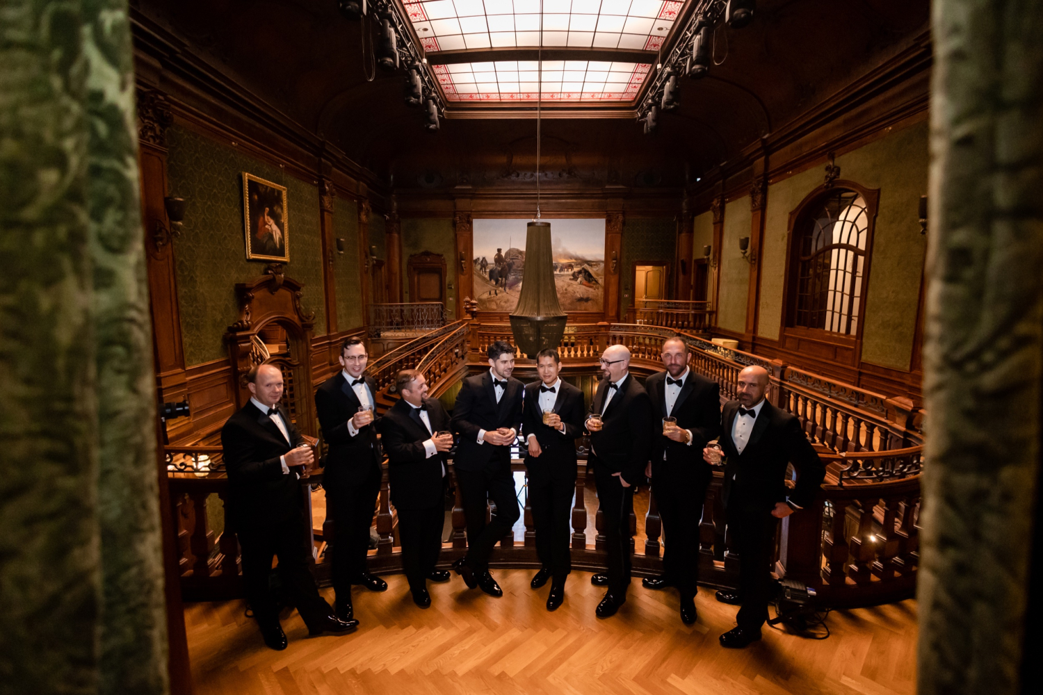 Pałac Goetz elegancki ślub Inez Peter 14