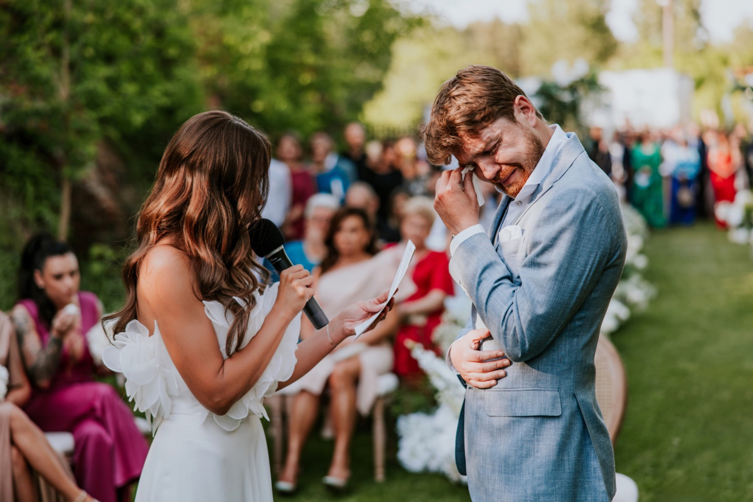 Asia i Dominik — Cicha 23 event place, ślub plenerowy 15