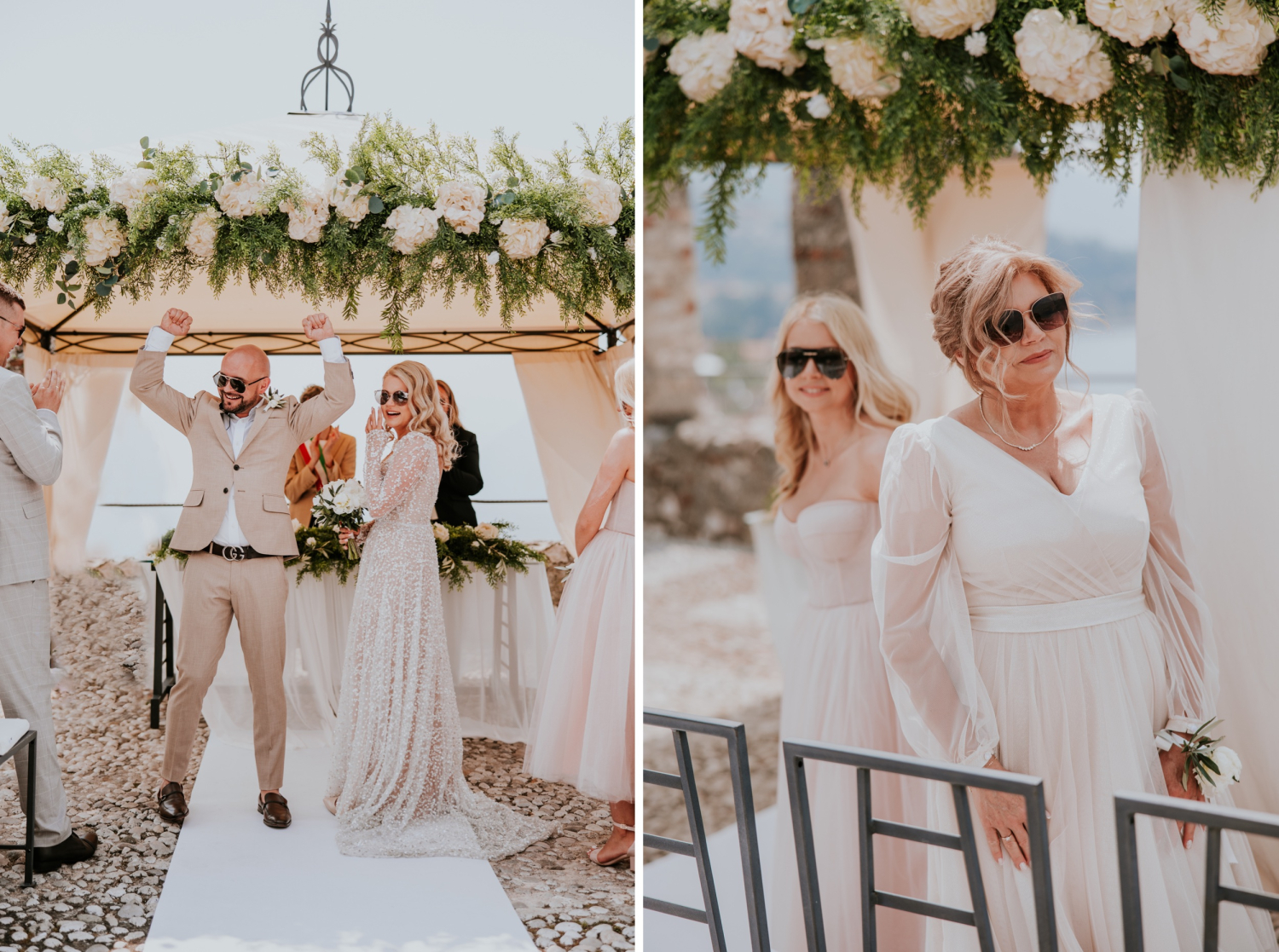 Ślub plenerowy Kingi i Grzegorza nad Jeziorem Garda Włochy 18