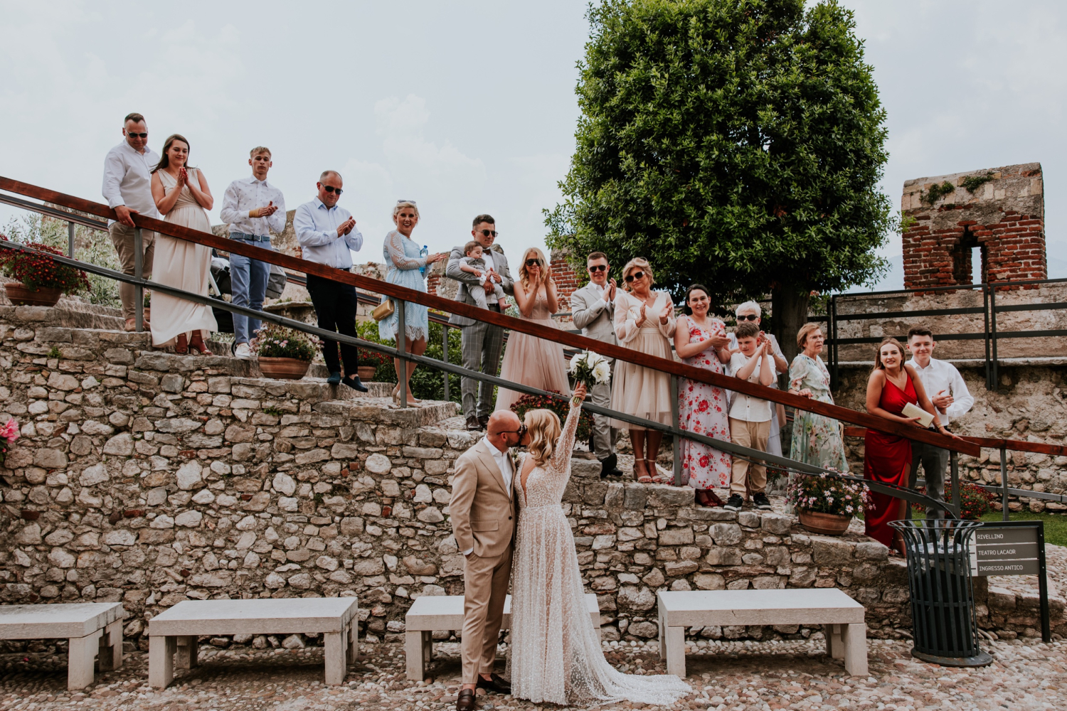 Ślub plenerowy Kingi i Grzegorza nad Jeziorem Garda Włochy 21