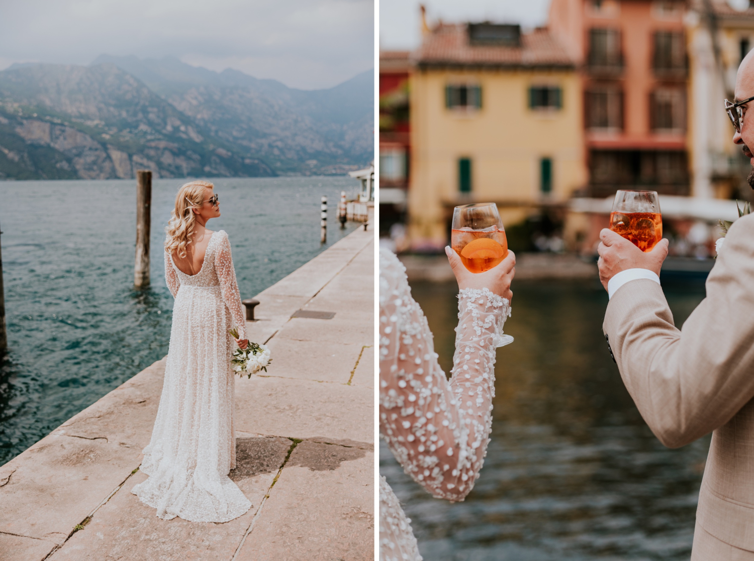 Ślub plenerowy Kingi i Grzegorza nad Jeziorem Garda Włochy 23