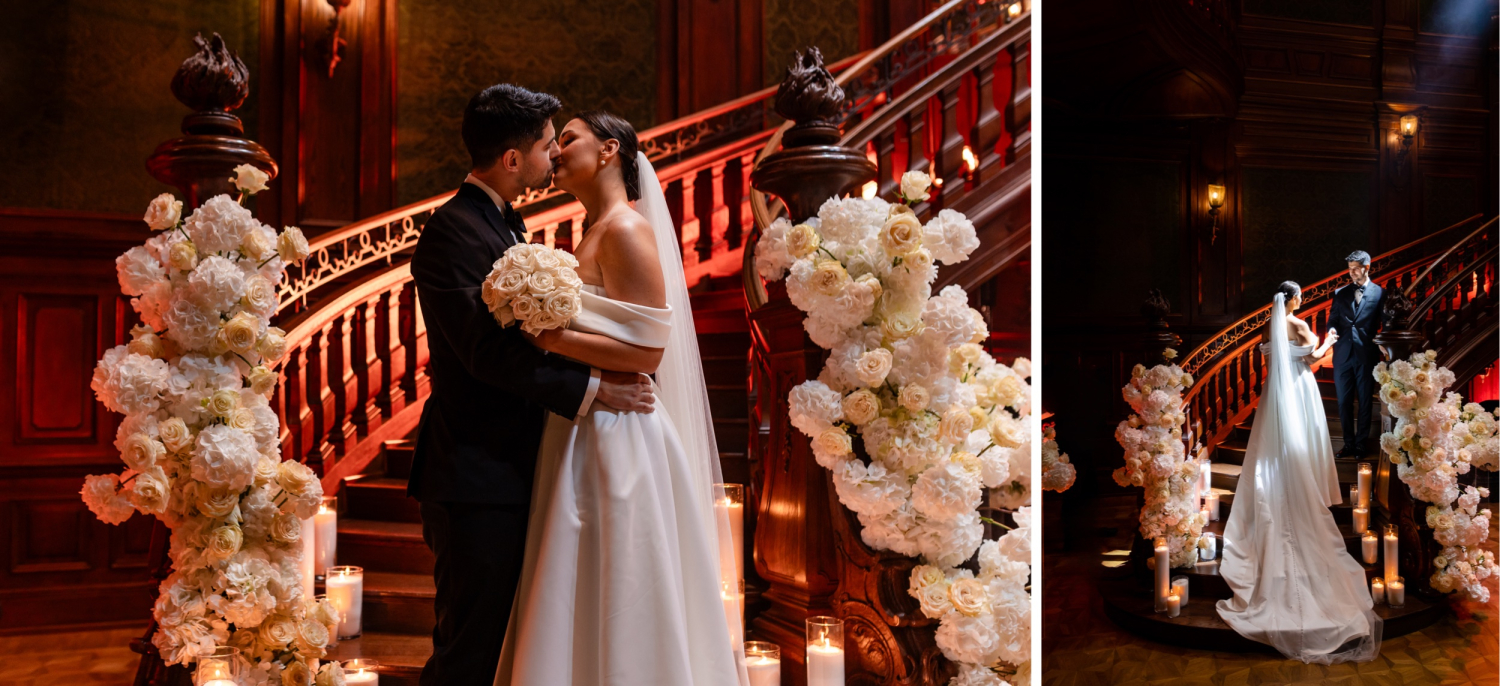 Pałac Goetz elegancki ślub Inez Peter 24