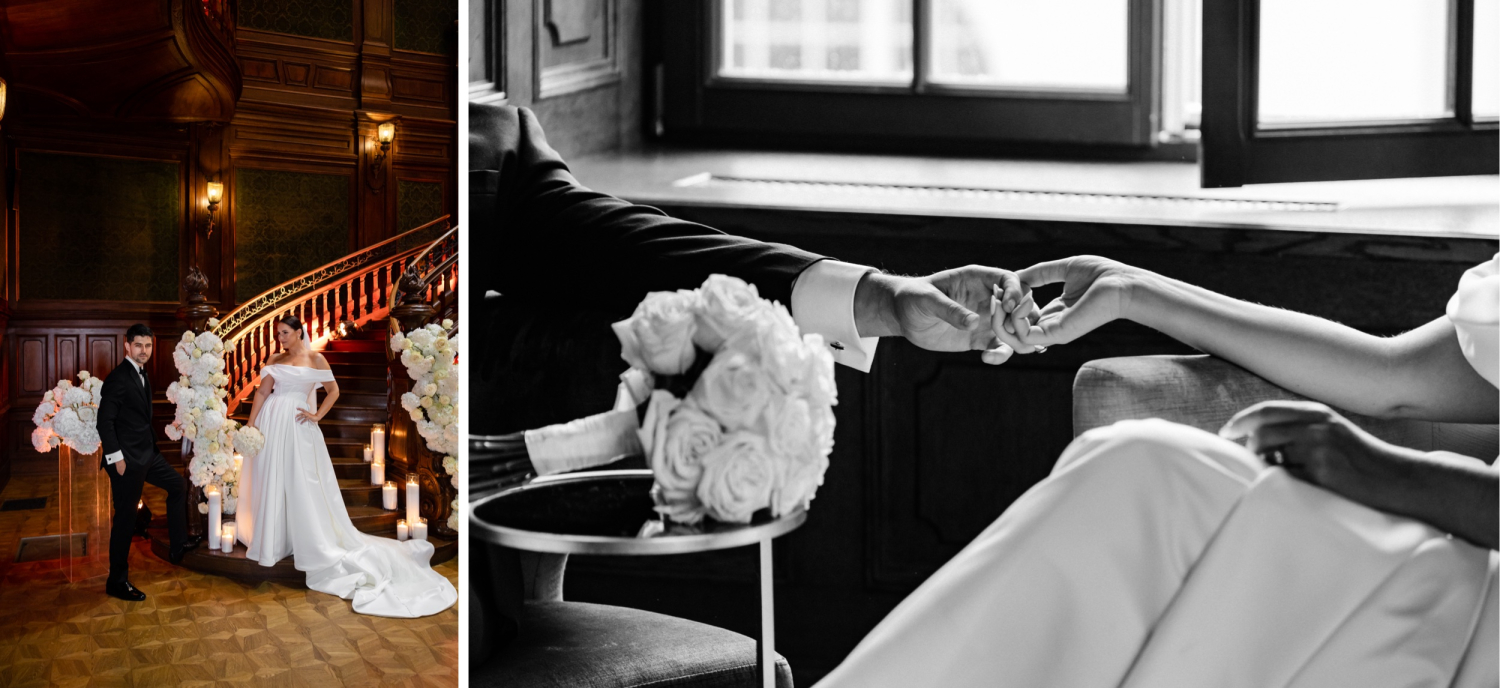 Pałac Goetz elegancki ślub Inez Peter 25