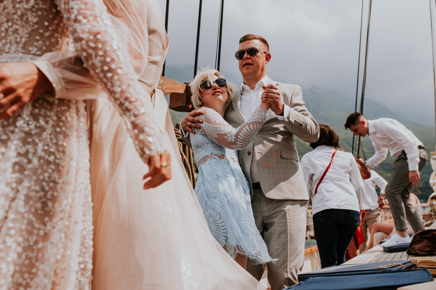 Ślub plenerowy Kingi i Grzegorza nad Jeziorem Garda Włochy 30