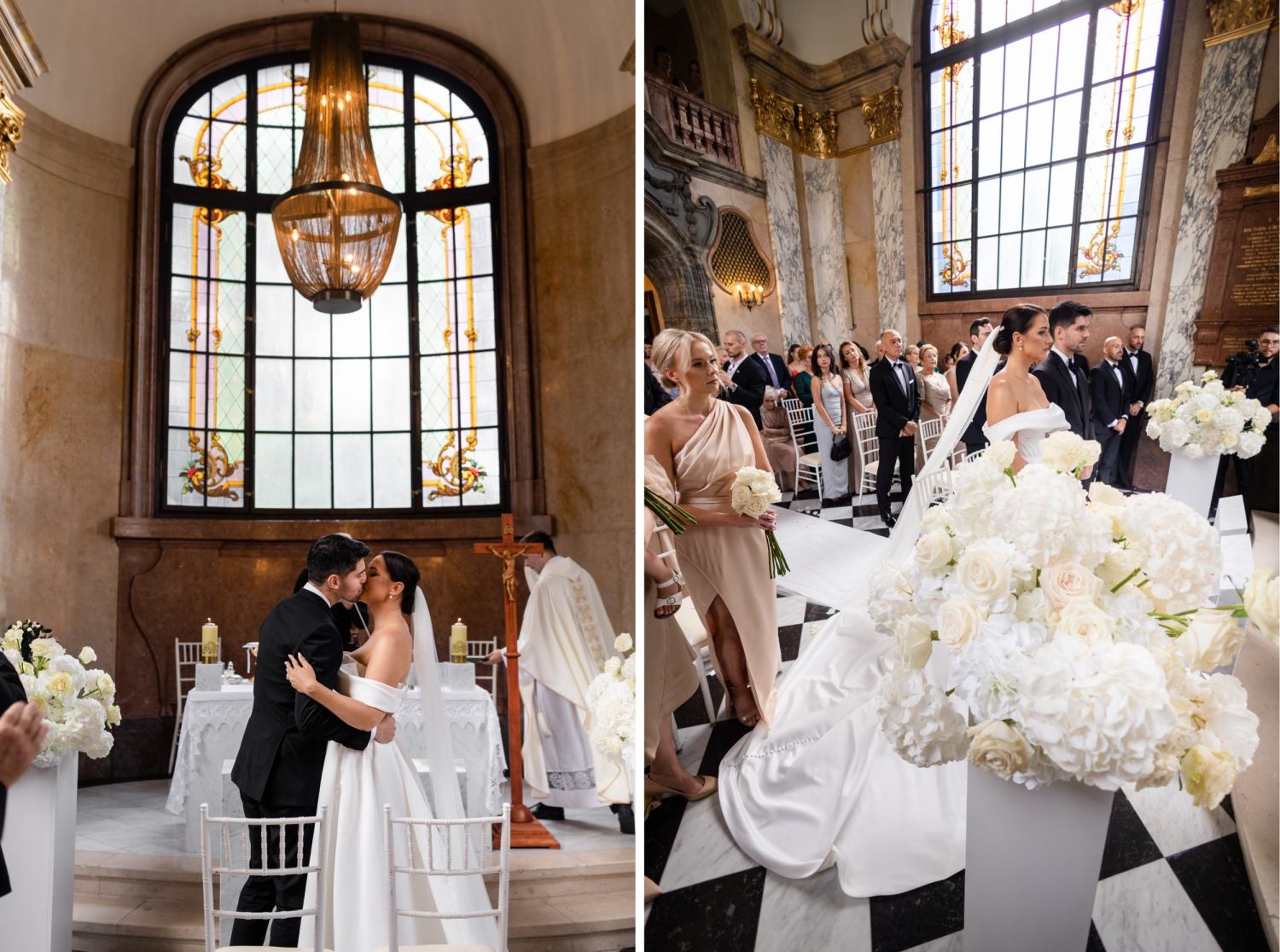 Pałac Goetz elegancki ślub Inez Peter 33