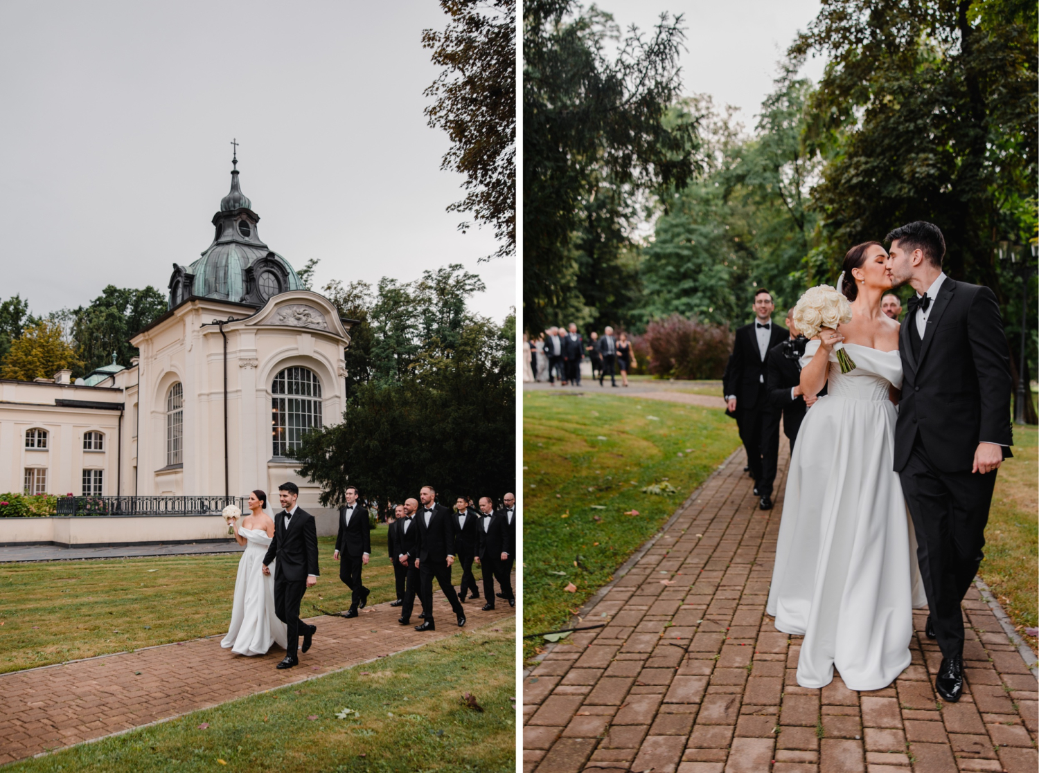 Pałac Goetz elegancki ślub Inez Peter 39