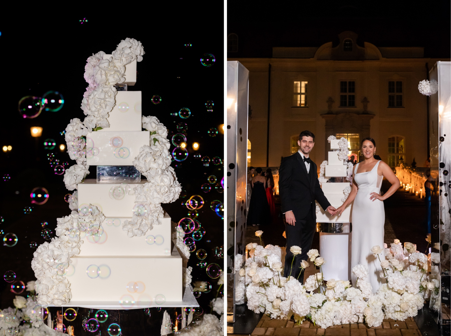 Pałac Goetz elegancki ślub Inez Peter 56