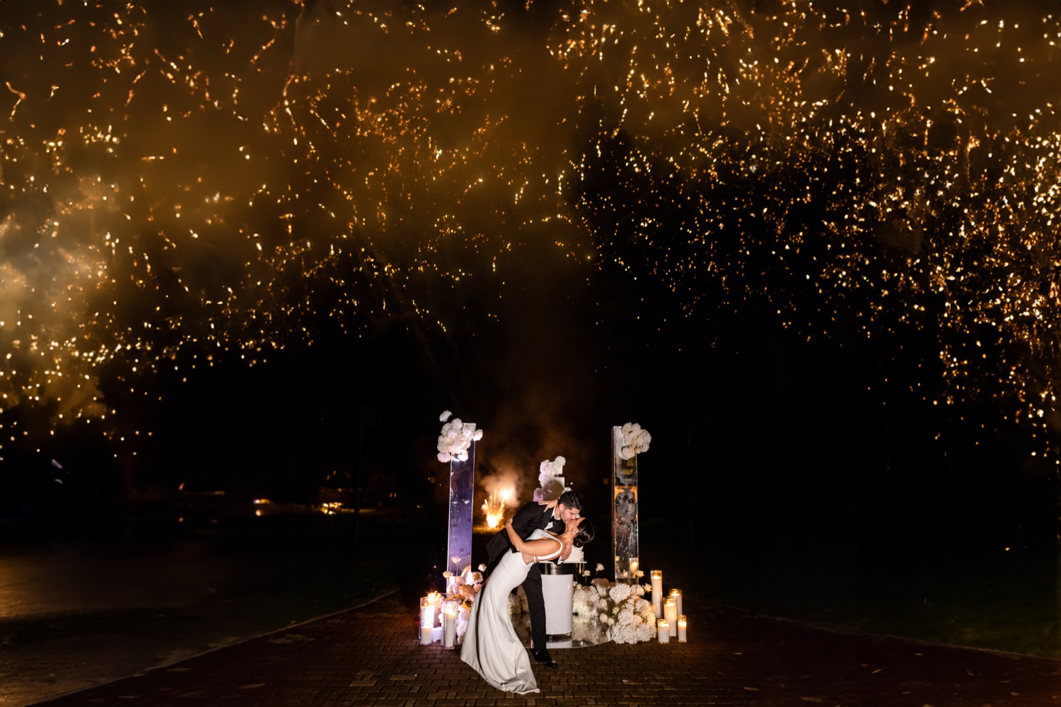 Pałac Goetz elegancki ślub Inez Peter 59